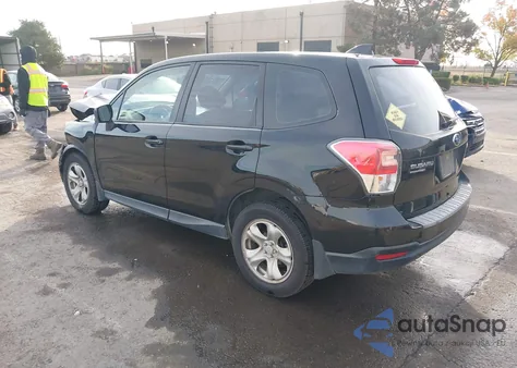 2017 Subaru Forester 2.5I из США, поврежденный, VIN JF2SJAAC0HH809324